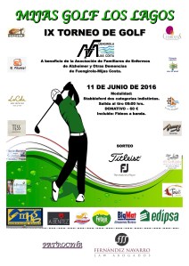 Cartel XI Torneo de Golf